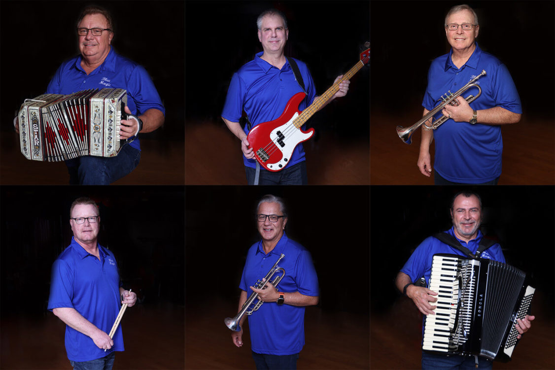 Photos with Frankie Liszka and The Blue Magic Band.