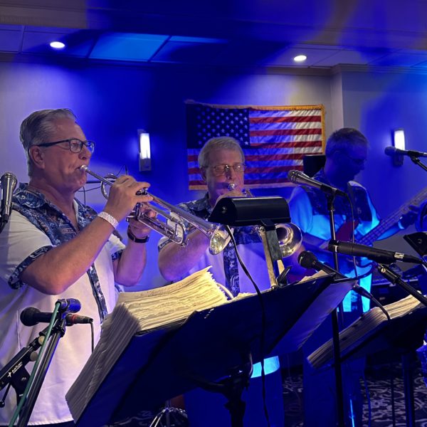 Picture from the USPA Polka Convention in Cleveland OH. Blue Magic Band. Frankie Liszka, Mike Stapinski and Matt Lewandowski.