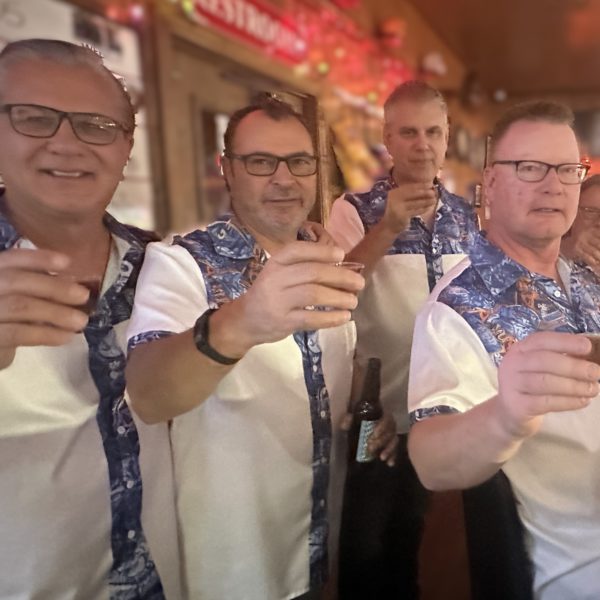 Blue Magic Jeanette PA 2024. Mike Stapinski, Nick DiSebastiano, Matt Lewandowski, Jeff Yash and Dave Morris.