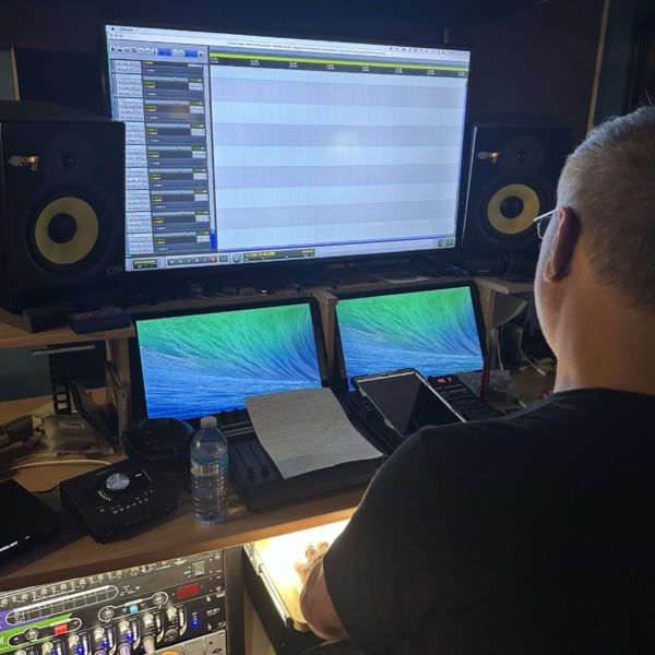 2025 Recording Session. Matt Lewandowski and the Blue Magic Band. 