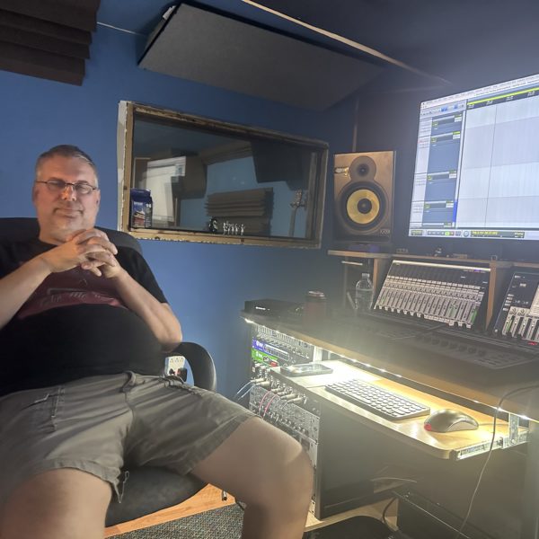 Blue Magic Recording Session 2025. Matt Lewandowski.