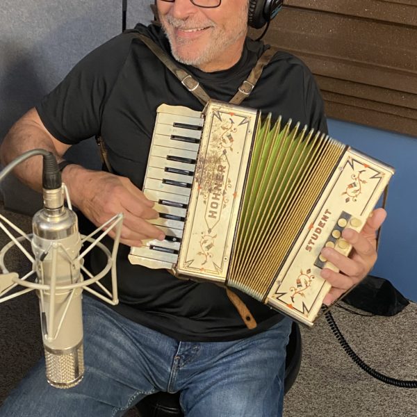 Frankie Liszka and the Blue Magic Band.  Recording Studio pictures. 2025. Nick DiSebastiano.