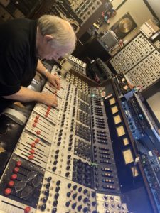 Frankie Liszka and the Blue Magic Band. Recording Studio pictures. 2025. Peppermint Studio. Gary Rhamy.